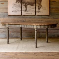 Rustic Country Oblong Dining Table