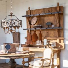 Rustic Deli Display Cabinet