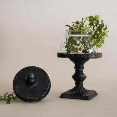 Rustic Elegance Finial Jar