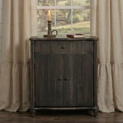 Rustic Farmhouse 2 Door Cabinet Table