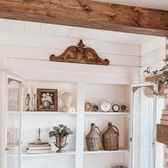 Rustic Farmhouse Brown Door Topper