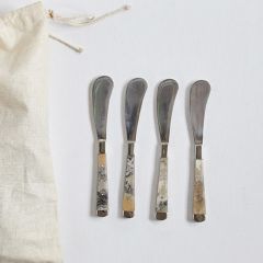 Rustic Farmhouse Canape Knife Set of 4
