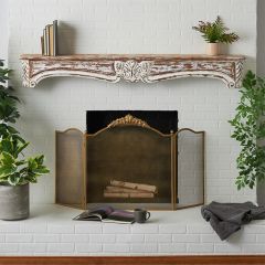 Rustic Farmhouse Mantel Wall Shelf