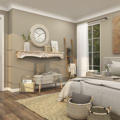 Rustic Farmhouse Mantel Wall Shelf