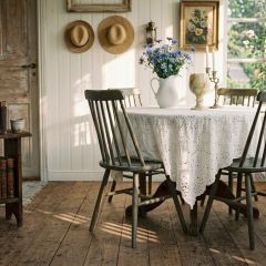 Rustic Farmhouse Spindle Back Dining Chair