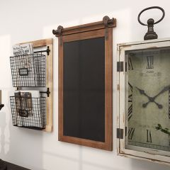 Rustic Framed Hanging Chalkboard 28 Inch
