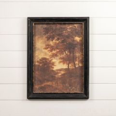Rustic Framed Landscape Wall Art