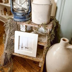 Rustic Framed Sailboats Wall Art