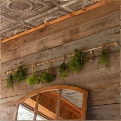 Rustic Hanging Display Rail