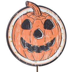 Rustic Harvest Pumpkin Garden Pick