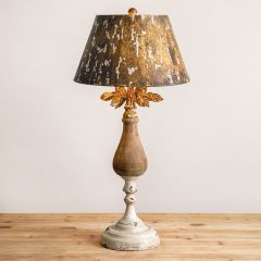 Rustic Industrial Chic Farmhouse Table Lamp