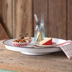 Rustic Industrial Farmhouse Lazy Susan 