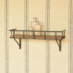 Rustic Industrial Wall Mount Shelf