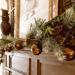 Rustic Jingle Bell Garland