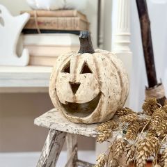 Rustic Big Mouth Jack O Lantern