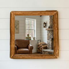 Rustic Lodge Wall Mirror