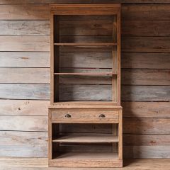 Rustic Marketplace Wall Unit
