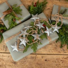 Rustic Metal Star Garland