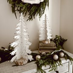 Rustic Metal Tabletop Tree
