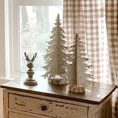 Rustic Metal Tabletop Tree