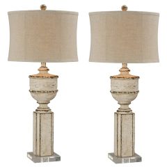 Rustic Neutrals Farmhouse Table Lamp
