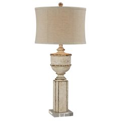 Rustic Neutrals Farmhouse Table Lamp