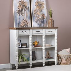 Rustic Painted Pine Sideboard