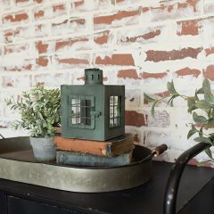 Rustic Square Window Lantern