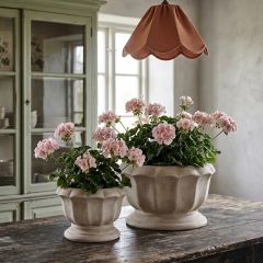 Rustic Terracotta Garden Pots Set of 2