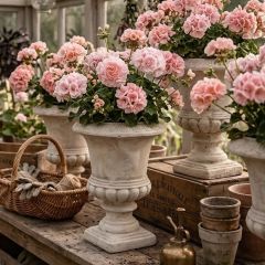 Rustic Terracotta Verona Garden Urn