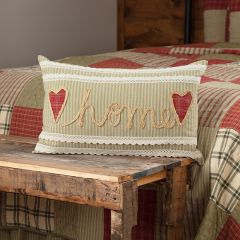 Rustic Ticking Stripe Home Pillow Set of 2
