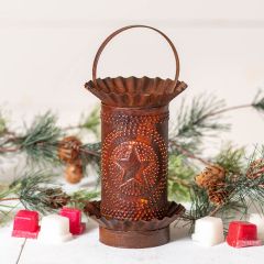 Rustic Tin Mini Wax Warmer