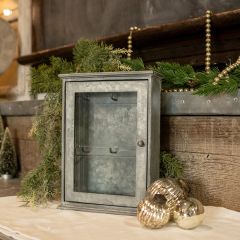 Rustic Wall Mount Key Cupboard