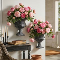 Rustic Wall Urn Planter