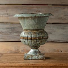 Rustic Weathered Urn Planter