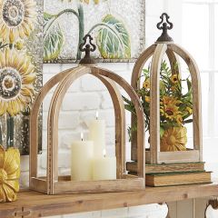 Open Frame Tabletop Lantern One of Each