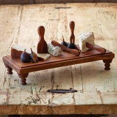 Rustic Wood Serving Riser