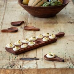 Rustic Wooden Deviled Egg Board