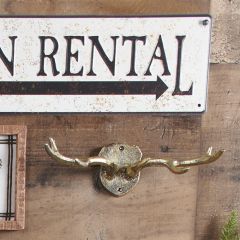 Rustic Woodland Antlers Hook Board