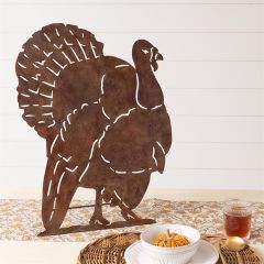 Rusty Turkey Silhouette