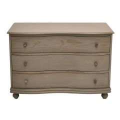 Sage Bow Front Chest of Drawers