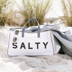 SALTY Canvas Tote Bag