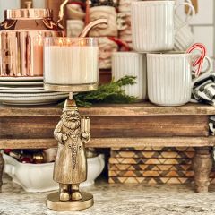 Santa Figure Candle Holder