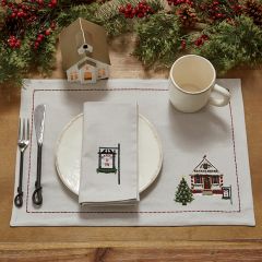 Santa's House Holiday Placemat Bundle