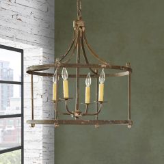 Savannah Large Iron Chandelier