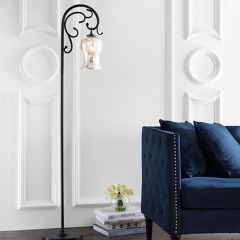 Scroll Lantern Floor Lamp