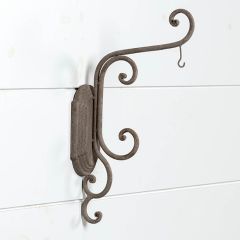 Scrolled Metal Wall Hook