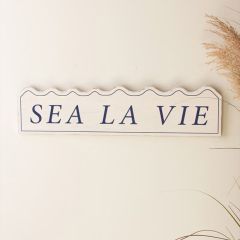 Sea La Vie Wooden Wall Sign