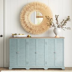 Sea Wash Shutter Door Side Cabinet