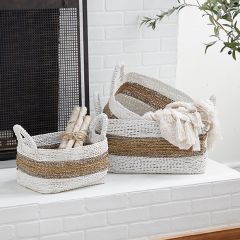 Seagrass String Basket Set of 3
